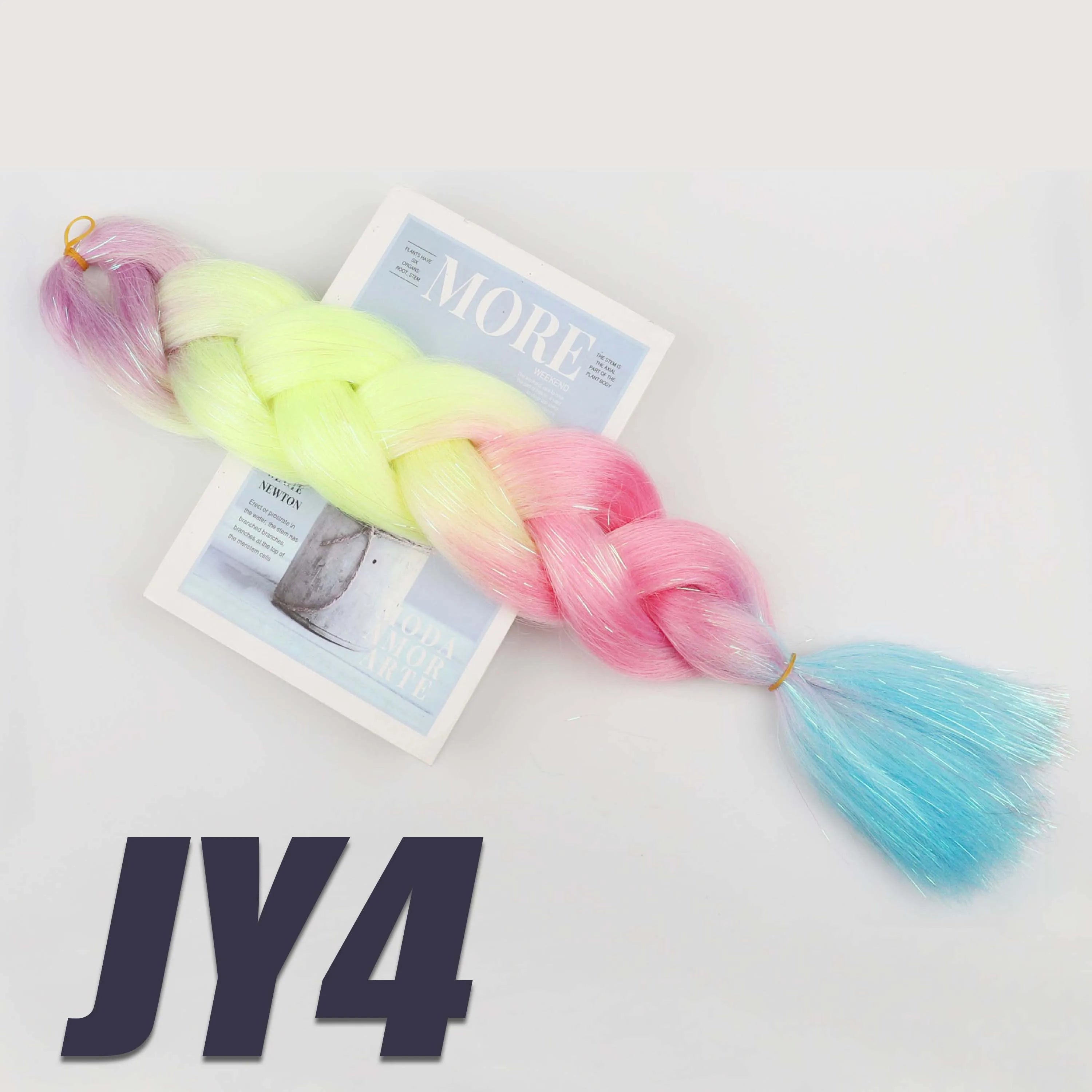 Synthetic Kanekalon Crochet Hair Braiding Hair Pre Stretched Curly Jumbo Braids Extensions Hair Accessories for Girls Braids