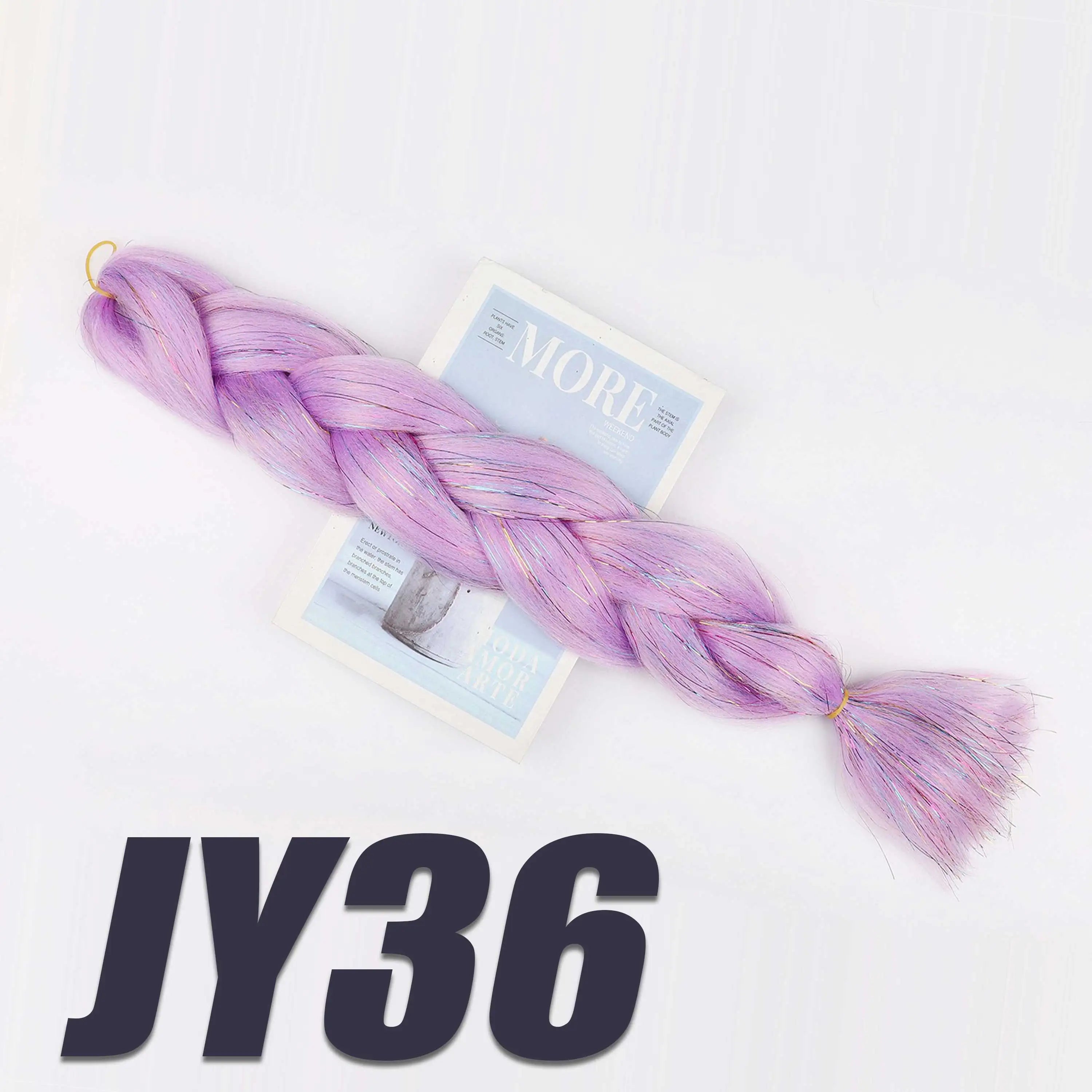 Synthetic Kanekalon Crochet Hair Braiding Hair Pre Stretched Curly Jumbo Braids Extensions Hair Accessories for Girls Braids