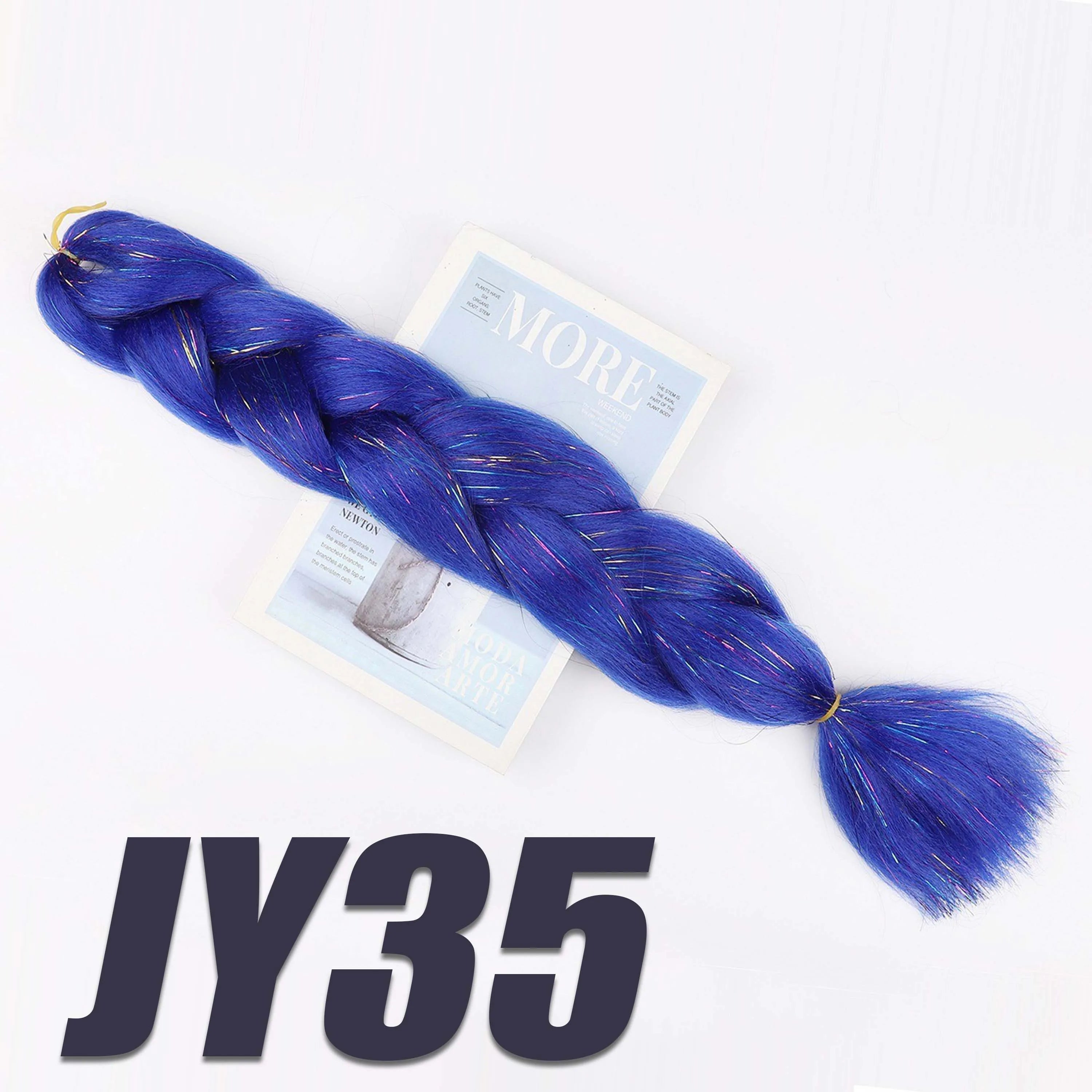 Synthetic Kanekalon Crochet Hair Braiding Hair Pre Stretched Curly Jumbo Braids Extensions Hair Accessories for Girls Braids