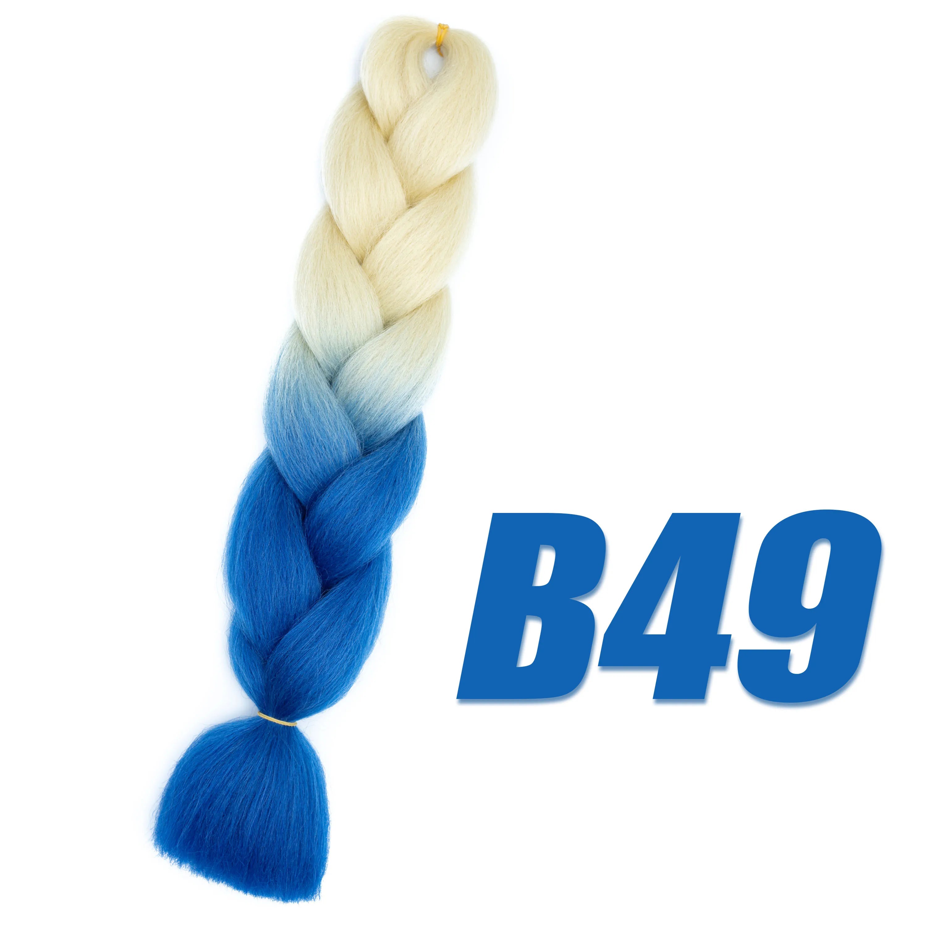 Synthetic Kanekalon Crochet Hair Braiding Hair Pre Stretched Curly Jumbo Braids Extensions Hair Accessories for Girls Braids