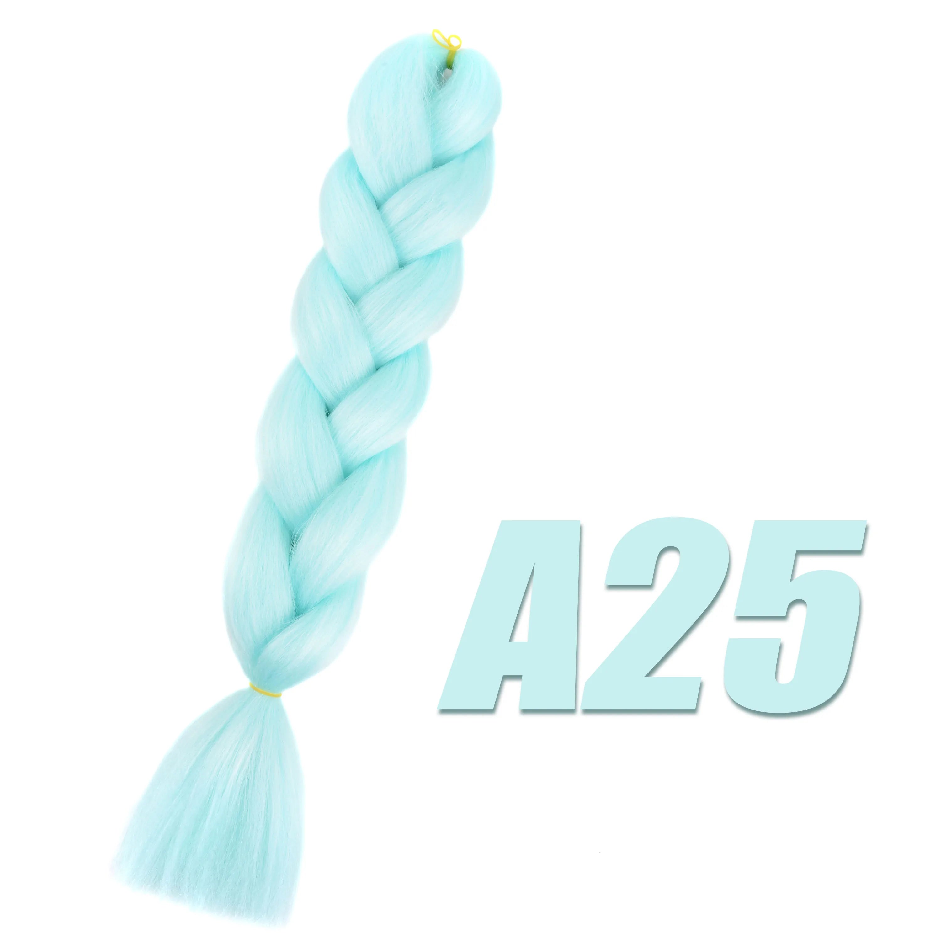 Synthetic Kanekalon Crochet Hair Braiding Hair Pre Stretched Curly Jumbo Braids Extensions Hair Accessories for Girls Braids