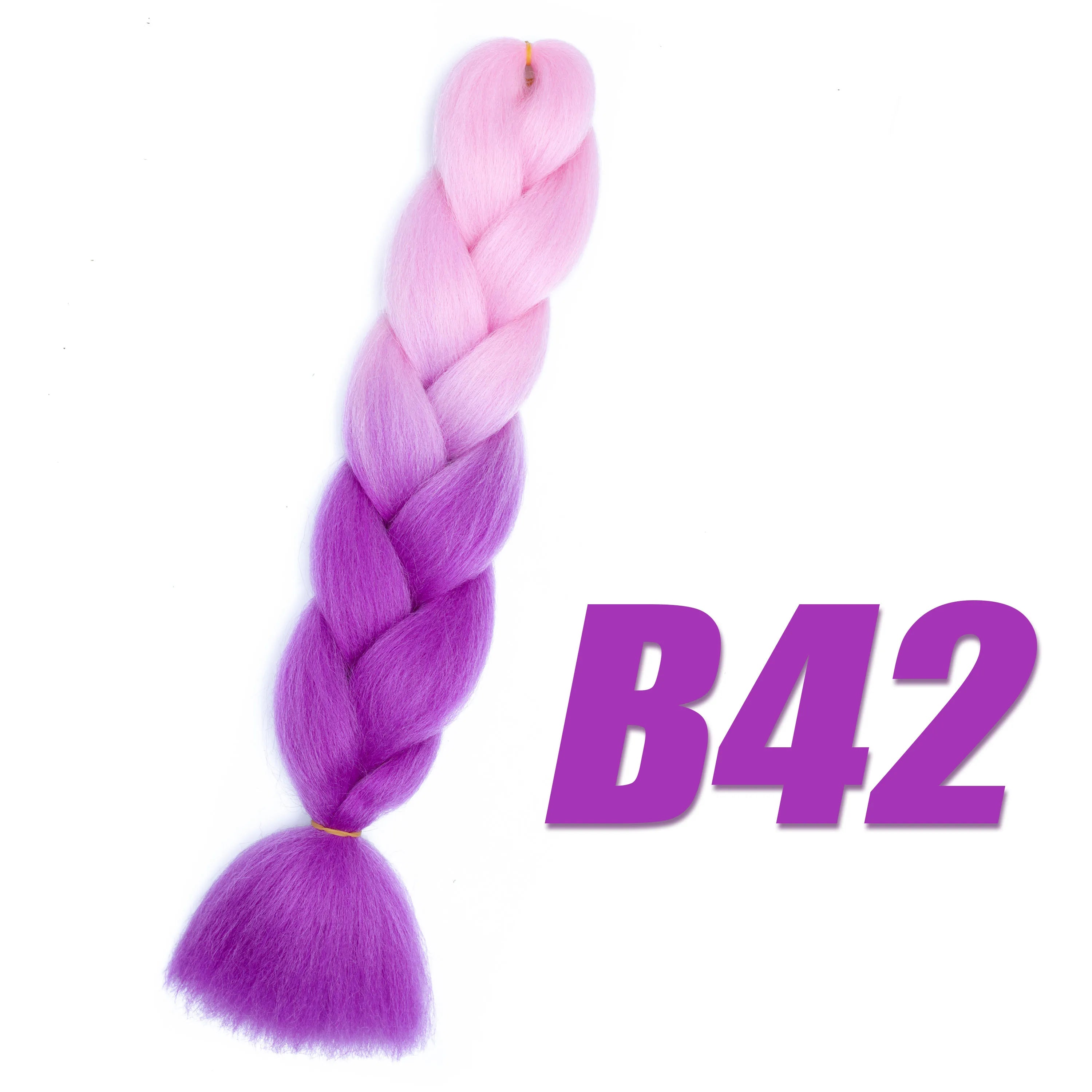 Synthetic Kanekalon Crochet Hair Braiding Hair Pre Stretched Curly Jumbo Braids Extensions Hair Accessories for Girls Braids