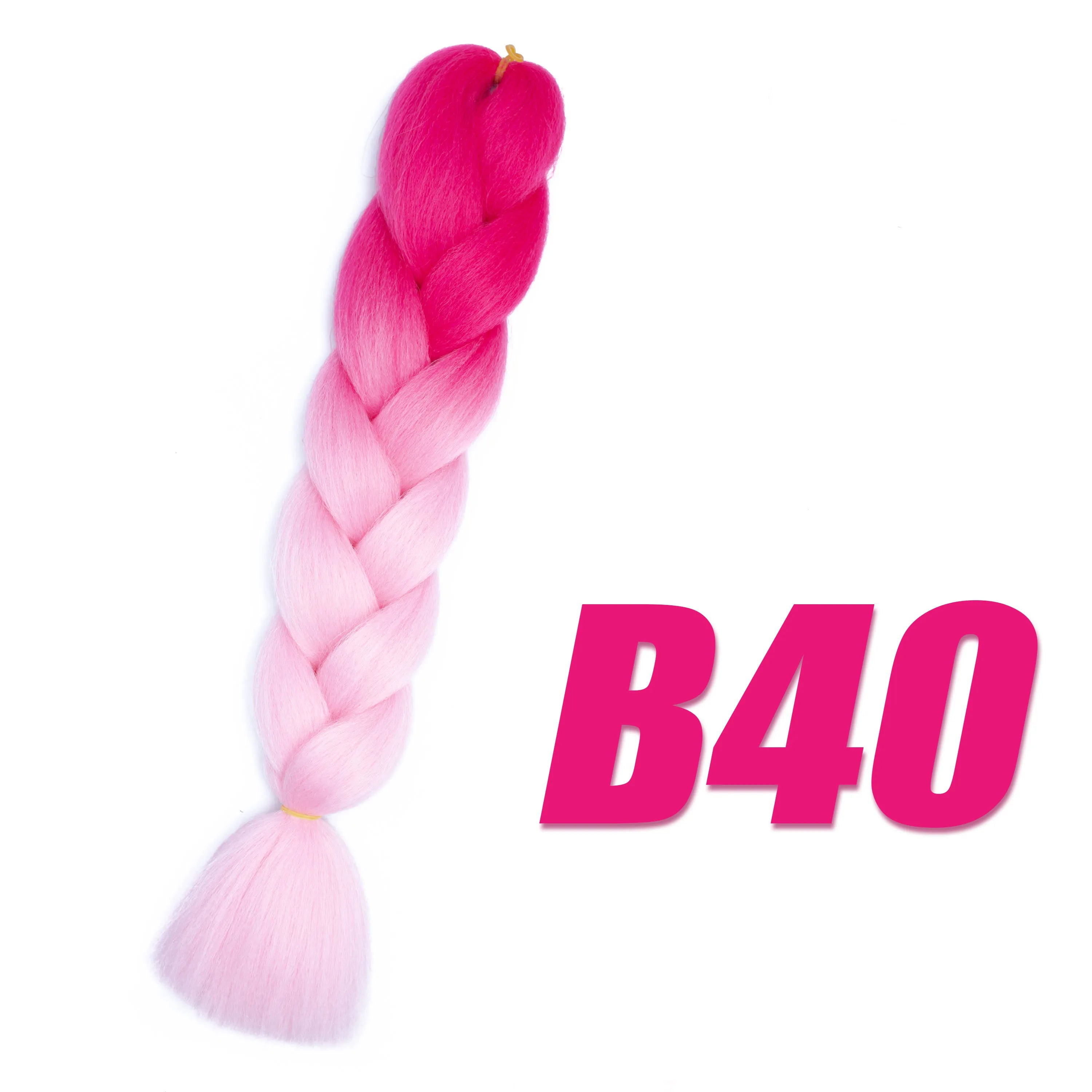 Synthetic Kanekalon Crochet Hair Braiding Hair Pre Stretched Curly Jumbo Braids Extensions Hair Accessories for Girls Braids