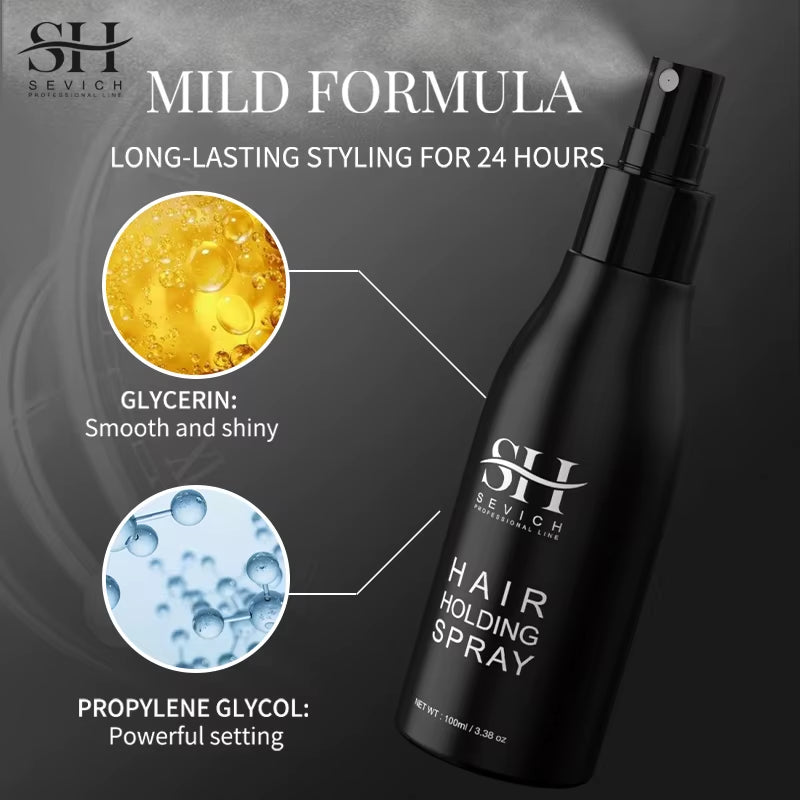 Hair Hold Spray for Men Hair Building Fiber Applicator Hair Fixing Spray Hair Hold Spray Water Salon Hair Styling Product