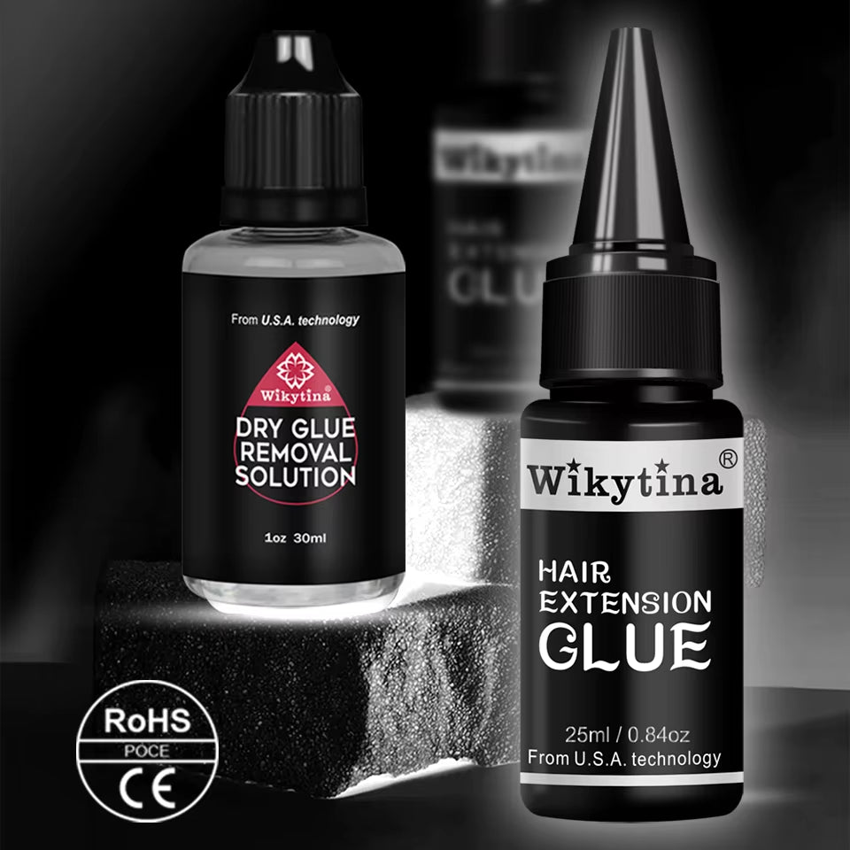 UV V Light Hair Extension Glue 25Ml Invisible Seamless Remover Long Lasting Salon Styling Tool Best Seller