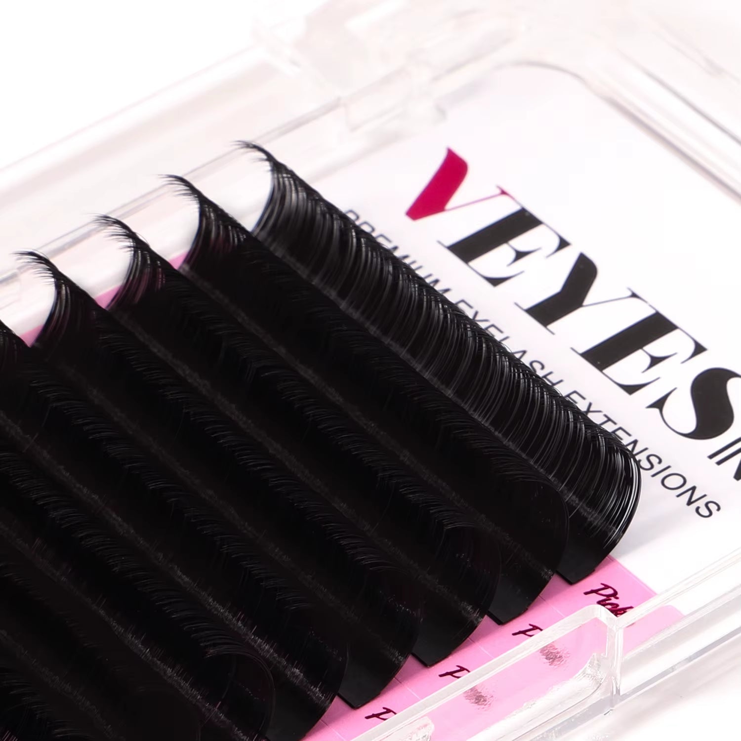 Individual Eyelash Extensions Faux Mink Lashes 17-25Mm Veyelash Professionals Classic Soft Natural Lash Bulk Wholesale