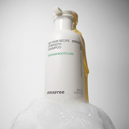 innisfree My Hair Recipe Strength Shampoo 330ml - Plant-Derived Scalp Cleansing