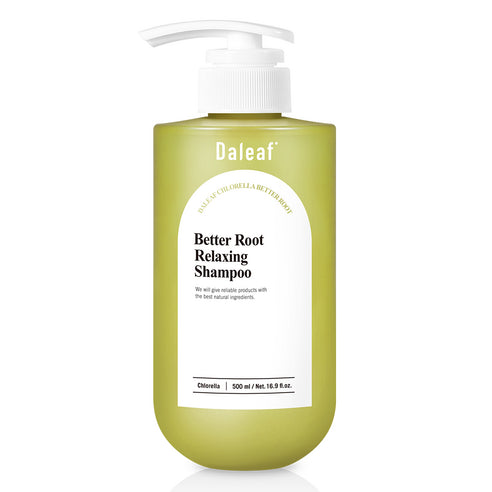 Daleaf Chlorella Better Root Relaxing Shampoo | pH-Balancing & Hair Growth Support | 500ml