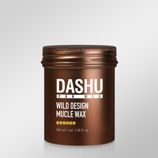 DASHU For Men Premium Wild Design Muscle Wax 100g - Deep Cleansing Formula