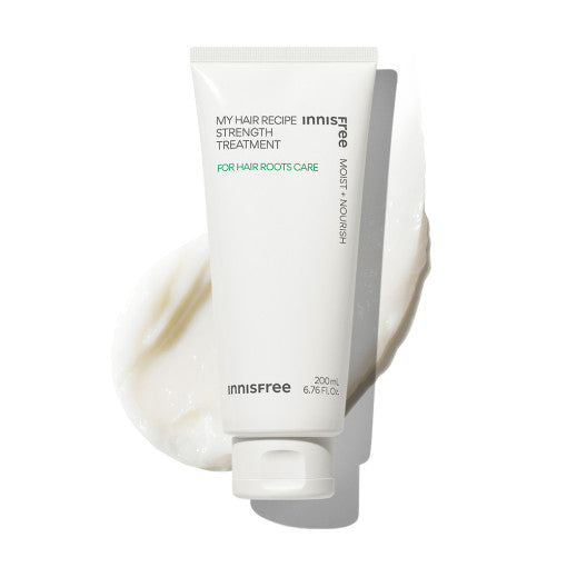 innisfree My Hair Recipe Strength Treatment 200ml - Ginseng & Thuja Seed Nourishing Mask