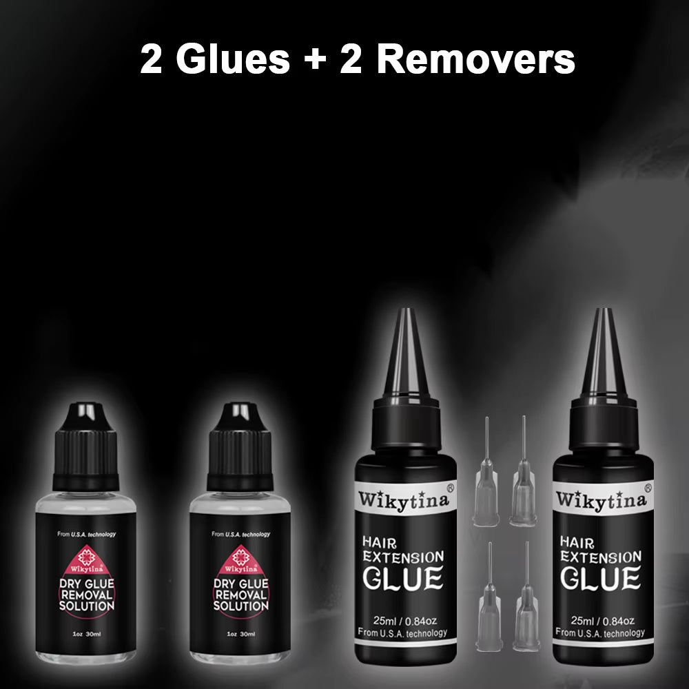 UV V Light Hair Extension Glue 25Ml Invisible Seamless Remover Long Lasting Salon Styling Tool Best Seller