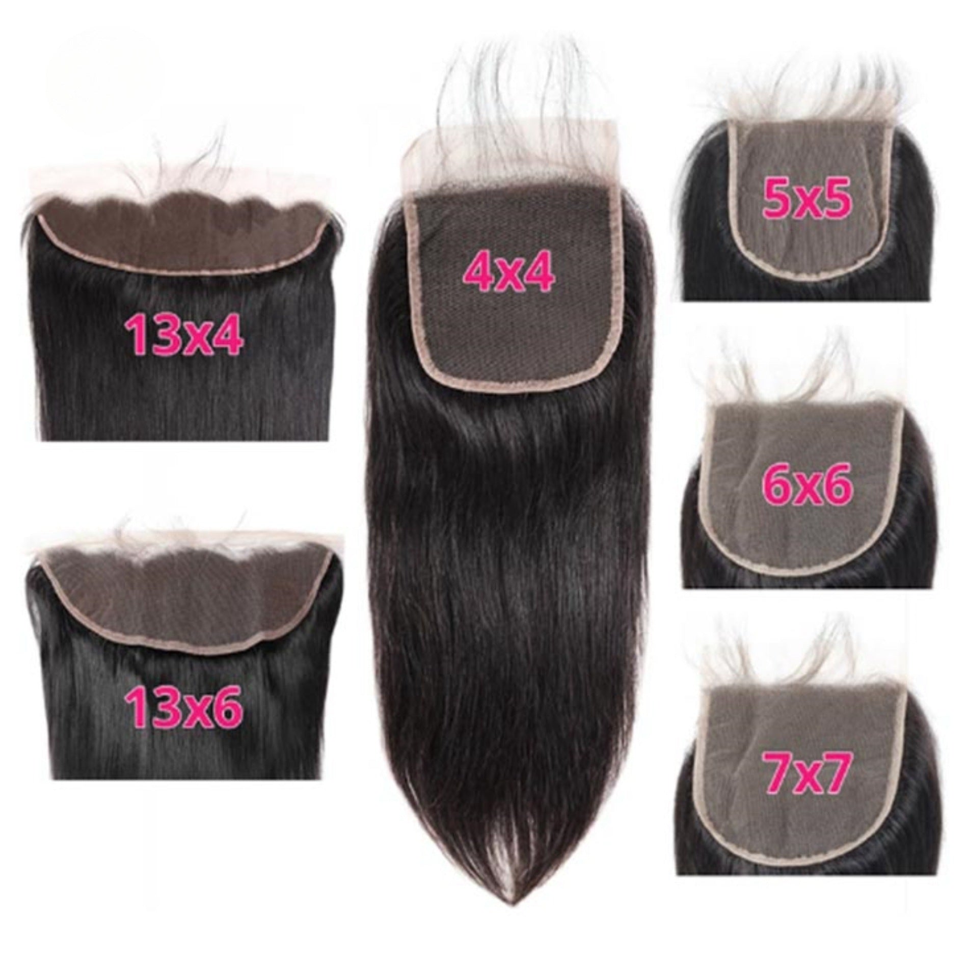 Lace Closure & Frontal Wigs - All closure/ frontal Sizes