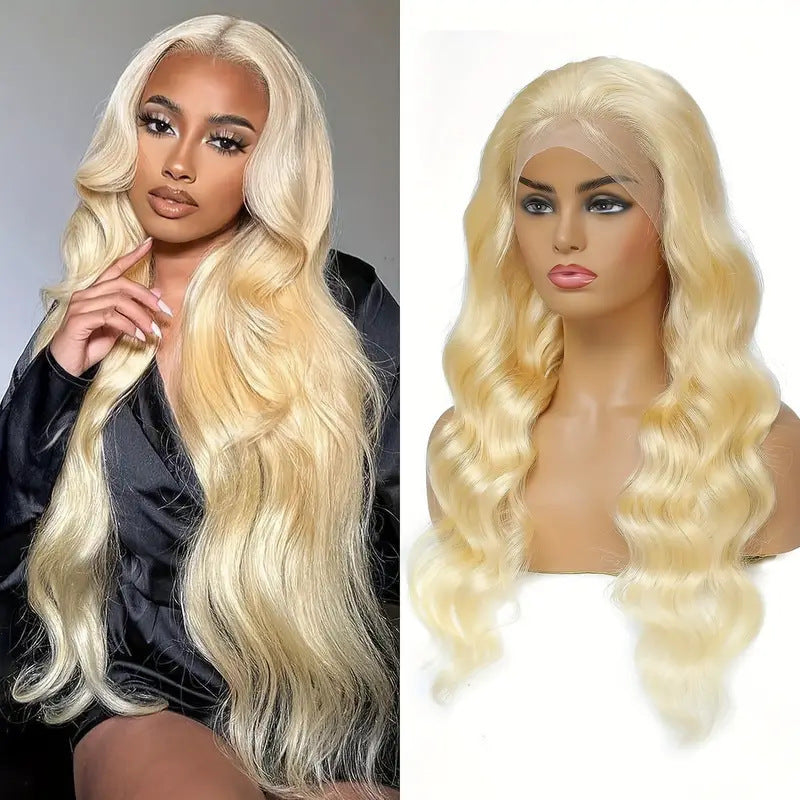 Big Wave Long Curly Lace Front Wig | Synthetic | Medium Part | Fluffy Full Head Cover