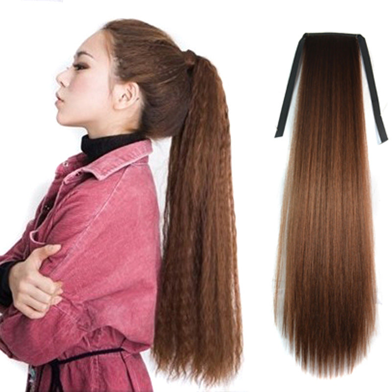 Yaki Straight Ponytail - Wrap-Around