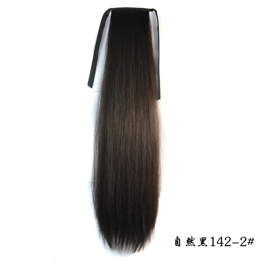 Yaki Straight Ponytail - Wrap-Around