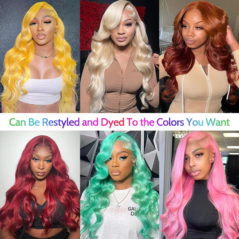 16-40 Inch 99J Burgundy / Blonde 613 Body Wave Bundles - Premium Brazilian Virgin Hair 4/5/6 Bundles