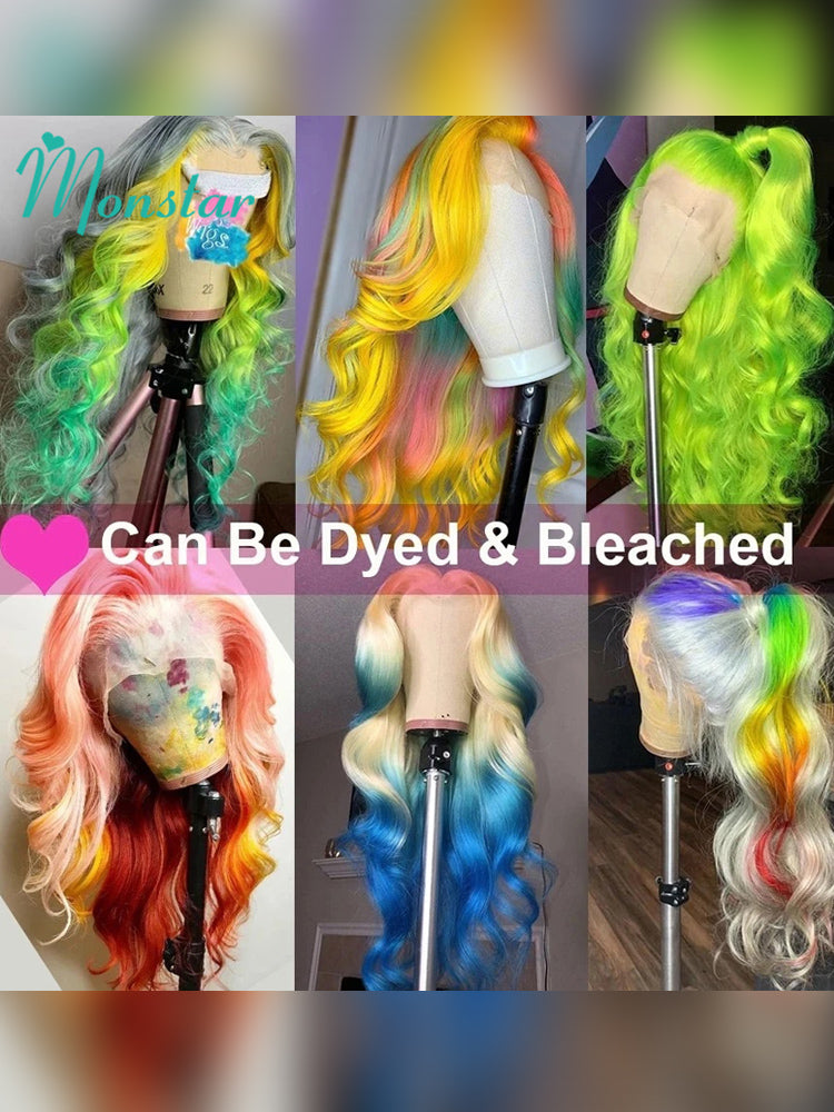 613 Blonde Body Wave Human Hair  Lace Front Wig - Premium Brazilian Virgin Hair