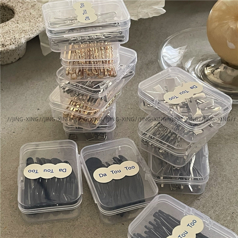 Hairpin Clip Set | Duckbill, BB & Water Drop Clips | Metal & Cosmetic Styling