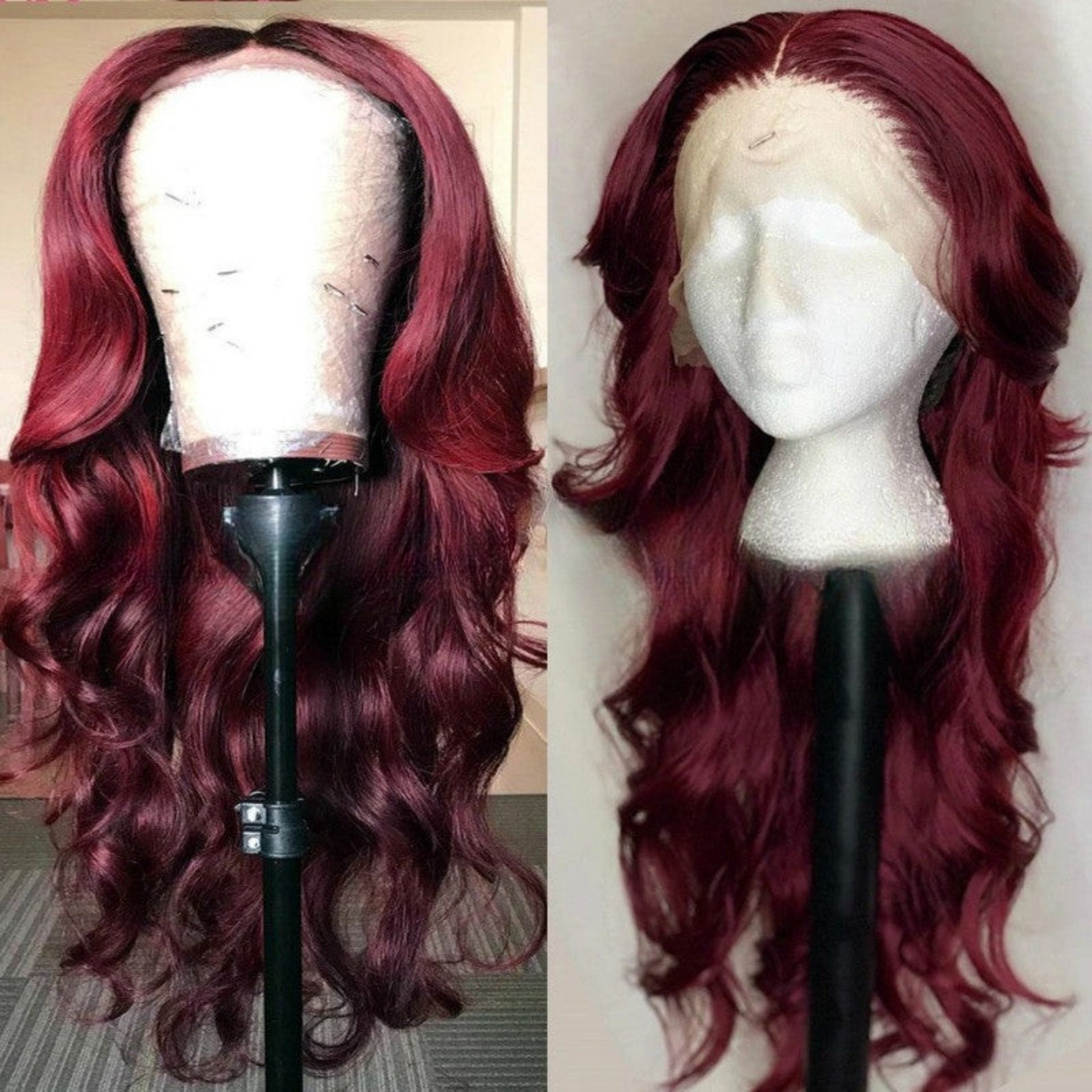 Body wave 26" Synthetic Wig - Heat Resistant Fiber