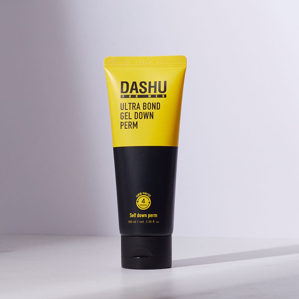 DASHU For Men Premium Ultra Bond Gel Down Perm 100ml - Strong Hold Styling Gel
