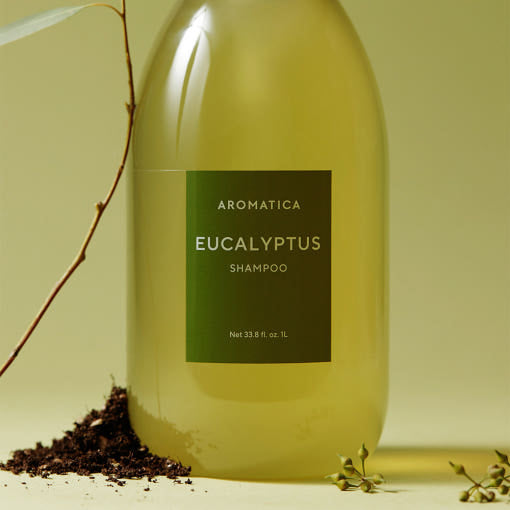 AROMATICA Eucalyptus Shampoo 15 Amino 1L - Refreshing Amino Acid Scalp Care