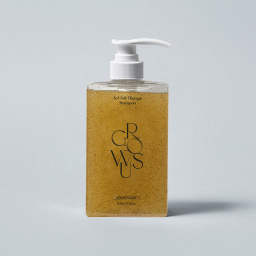 GROWUS Sea Salt Therapy Shampoo 500g - Deep Cleansing Scalp Detox