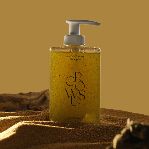 GROWUS Sea Salt Therapy Shampoo 500g - Deep Cleansing Scalp Detox