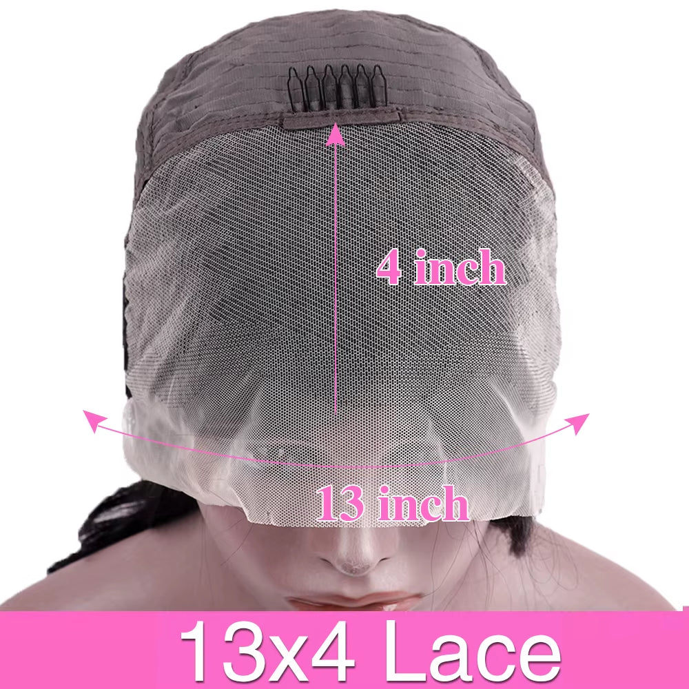 46 Inch Highlight Lace Front Human Hair Wigs 13X4 13X6 Body Wave Wigs HD Lace Frontal Wigs Pre Plucked with Baby Hair for Women