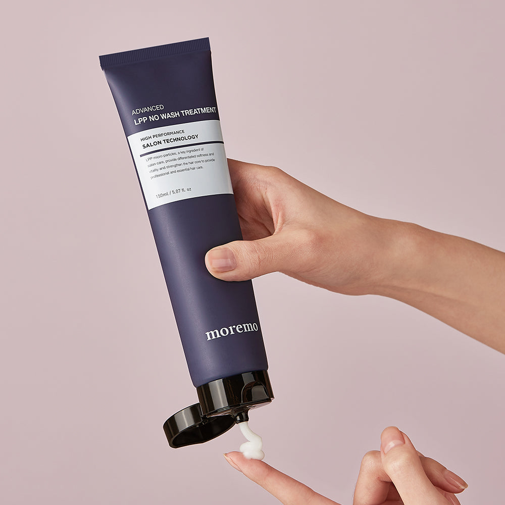 Moremo Advanced LPP No-Wash Treatment | 3-in-1 Heat Protection, Damage Repair & Frizz Control | 150ml