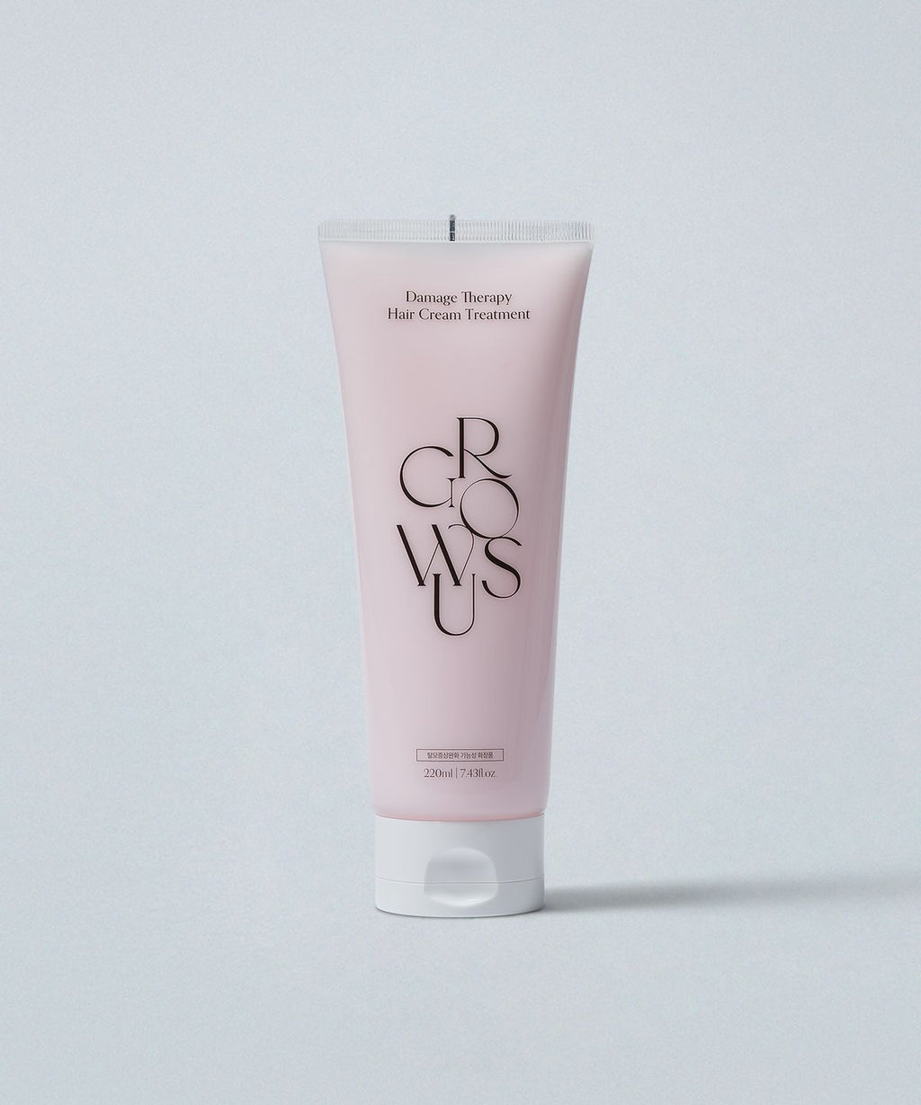 GROWUS Damage Therapy Hair Cream Treatment 220ml - Intensive Protein Repair