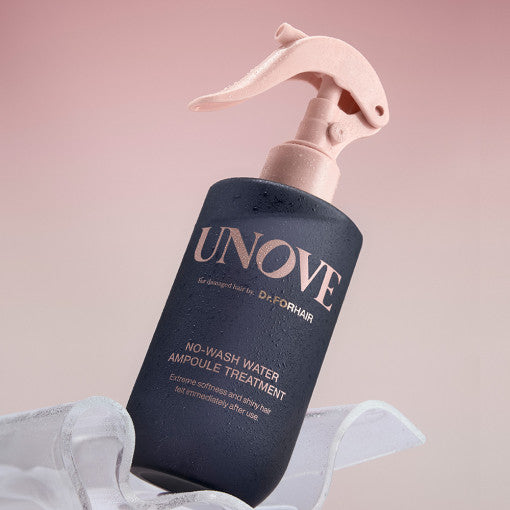 UNOVE No-Wash Water Ampoule Treatment 200ml - Leave-In Protein Repair