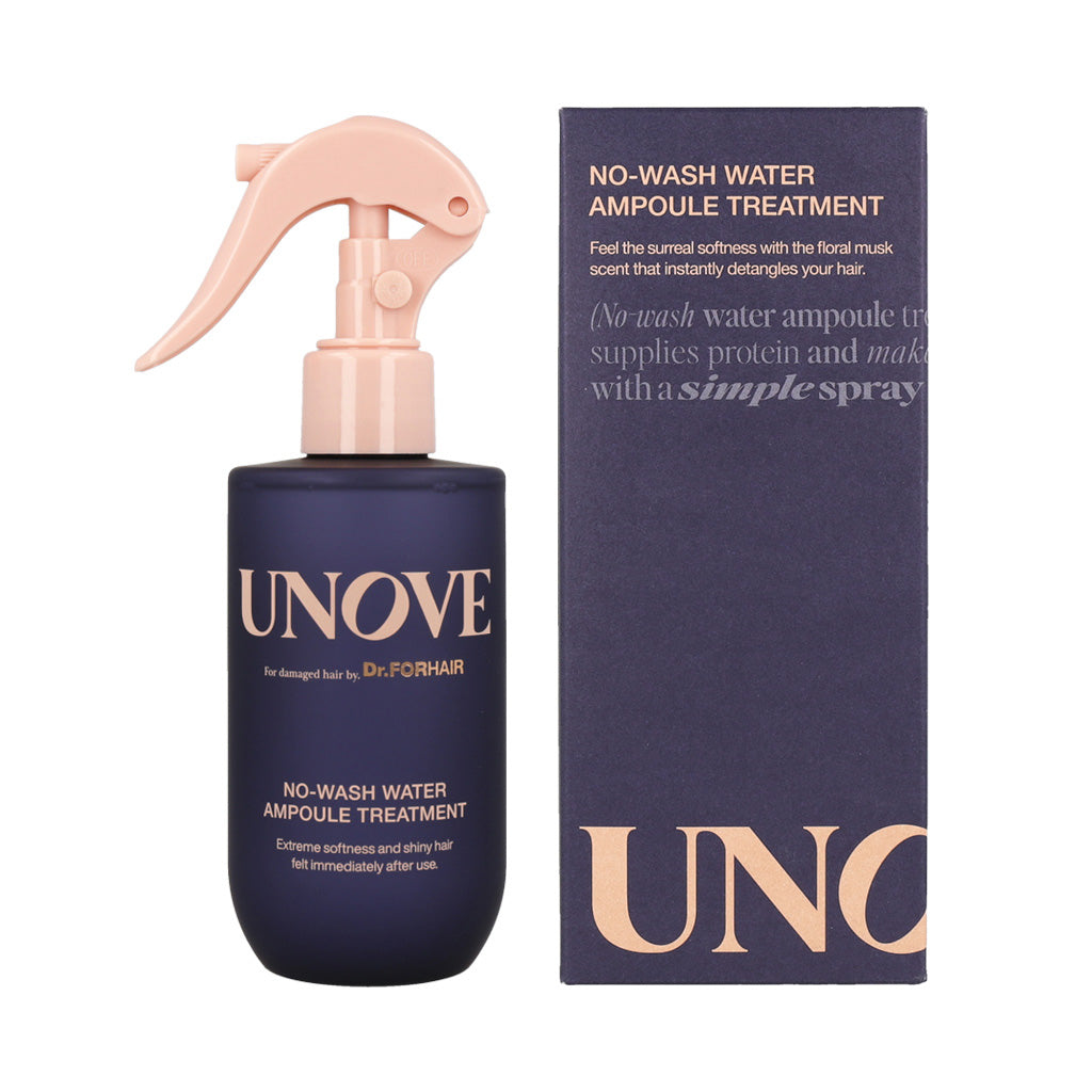 UNOVE No-Wash Water Ampoule Treatment 200ml - Leave-In Protein Repair