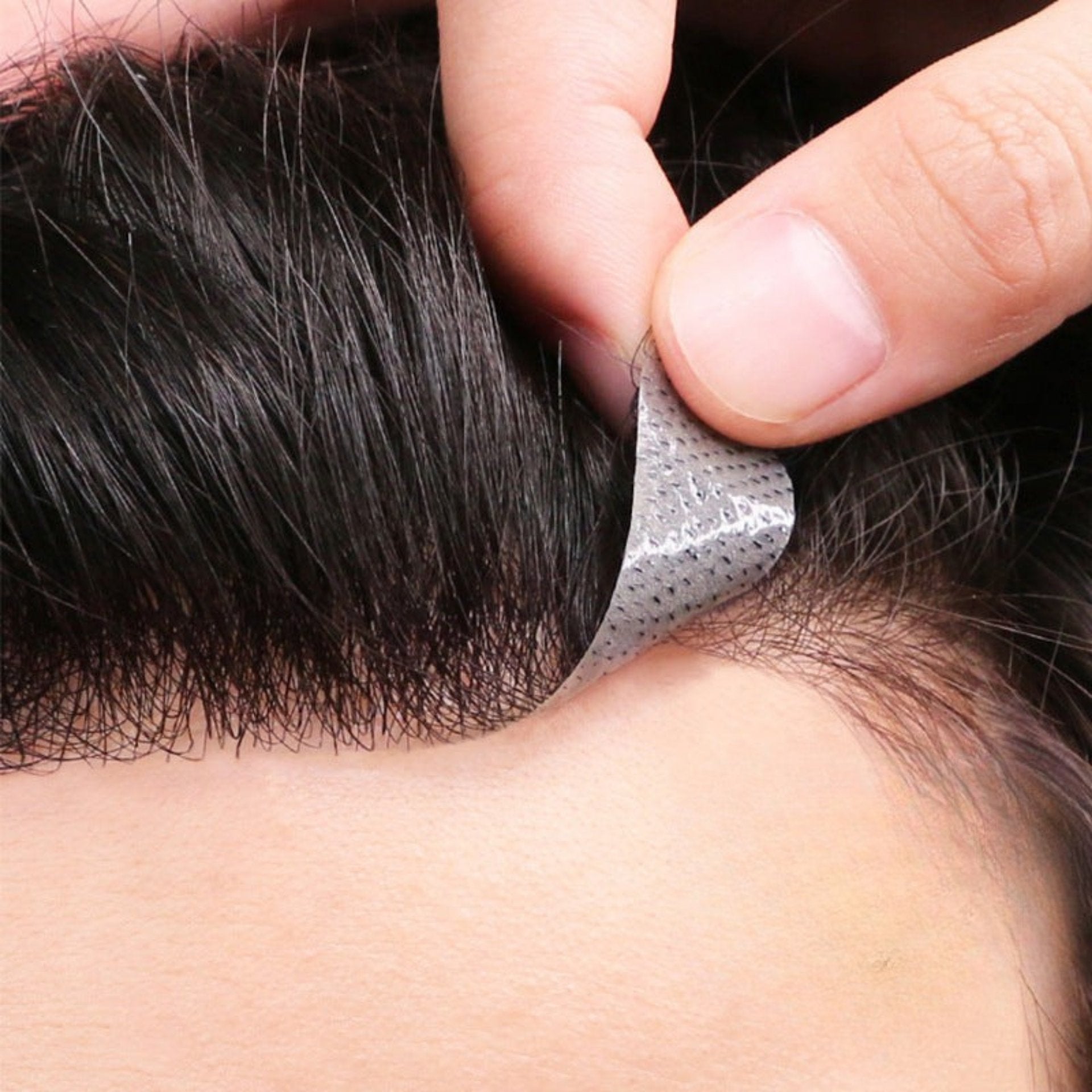 Men's Invisible Hairline| Real Human Hair | M-Shape Man Topper