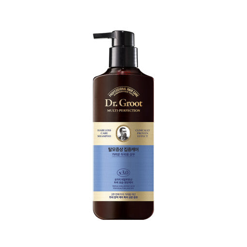 Dr.Groot Multi-Perfection Hair Loss Care Shampoo for Itchy Scalp | 3 Hyaluronic Acids & Biotin | 400ml