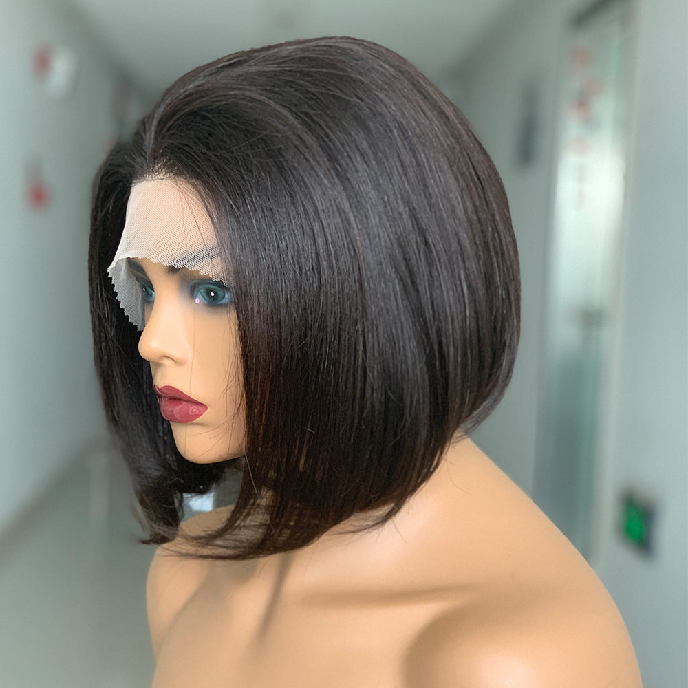 Bob Lace Front Wig | Natural African Style | Synthetic | Multiple Colors