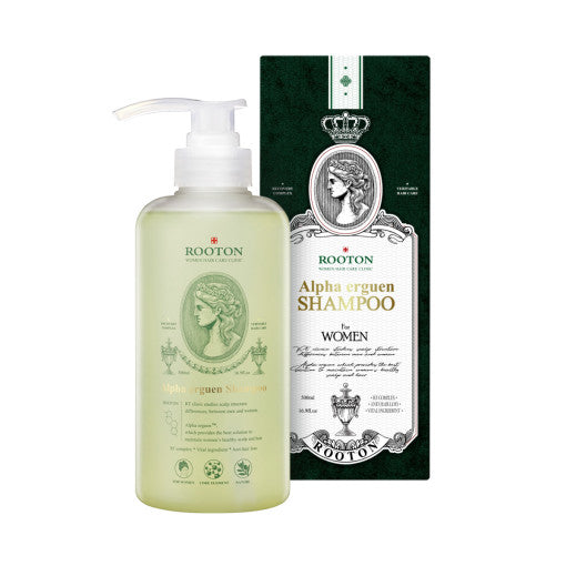 ROOTON Alpha Erguen Shampoo | MFDS-Approved Anti-Hair Loss | Women's Scalp Care | 500ml