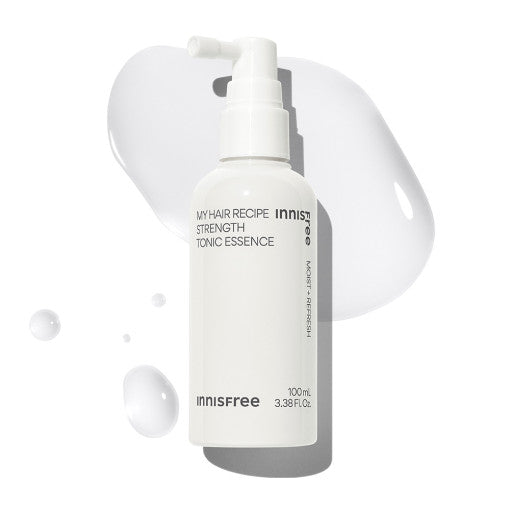 innisfree My Hair Recipe Strength Tonic Essence 100ml - Scalp & Root Revitalizing Treatment