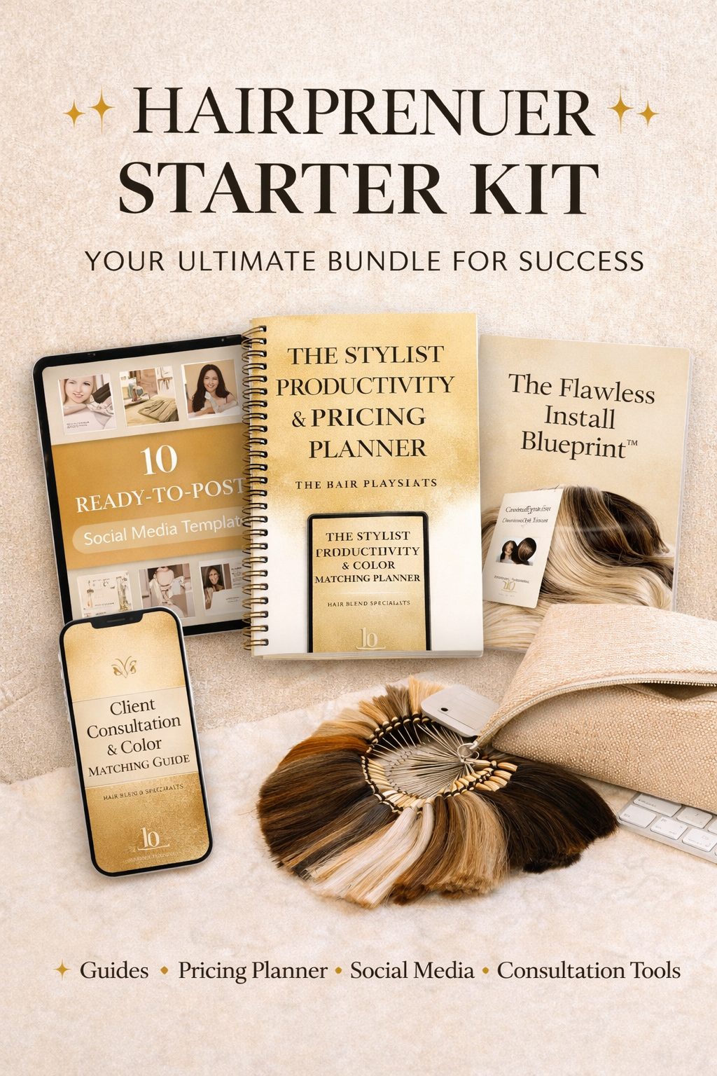Hairpreneur Starter Kit Bundle