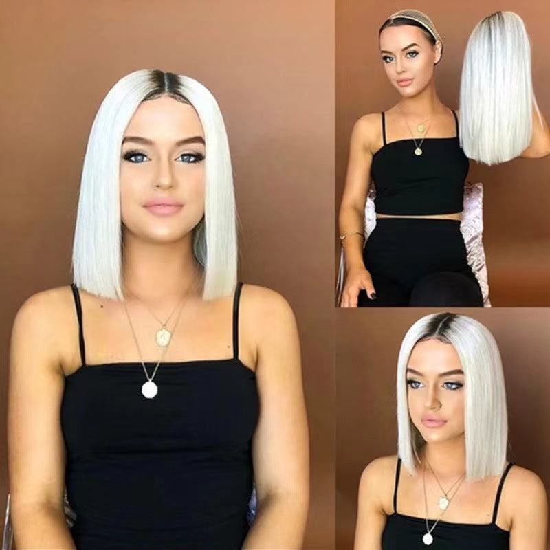 Bob Lace Front Wig | Natural African Style | Synthetic | Multiple Colors