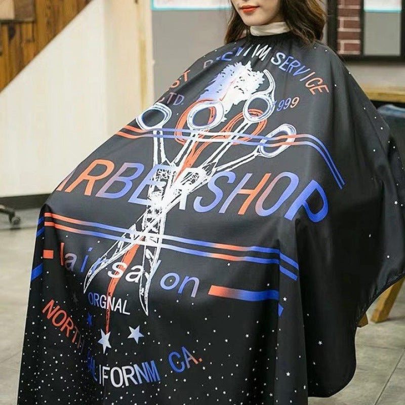 Extra Long Waterproof Hair Cutting Cape - Anti-Static Salon Cloth