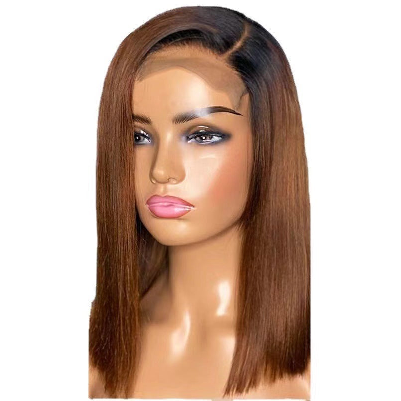 Bob Lace Front Wig | Natural African Style | Synthetic | Multiple Colors