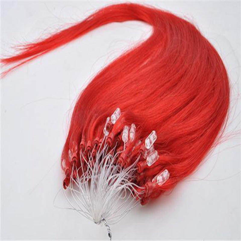 Colorful Microlinks Extensions - 50cm Invisible Wire Streaks