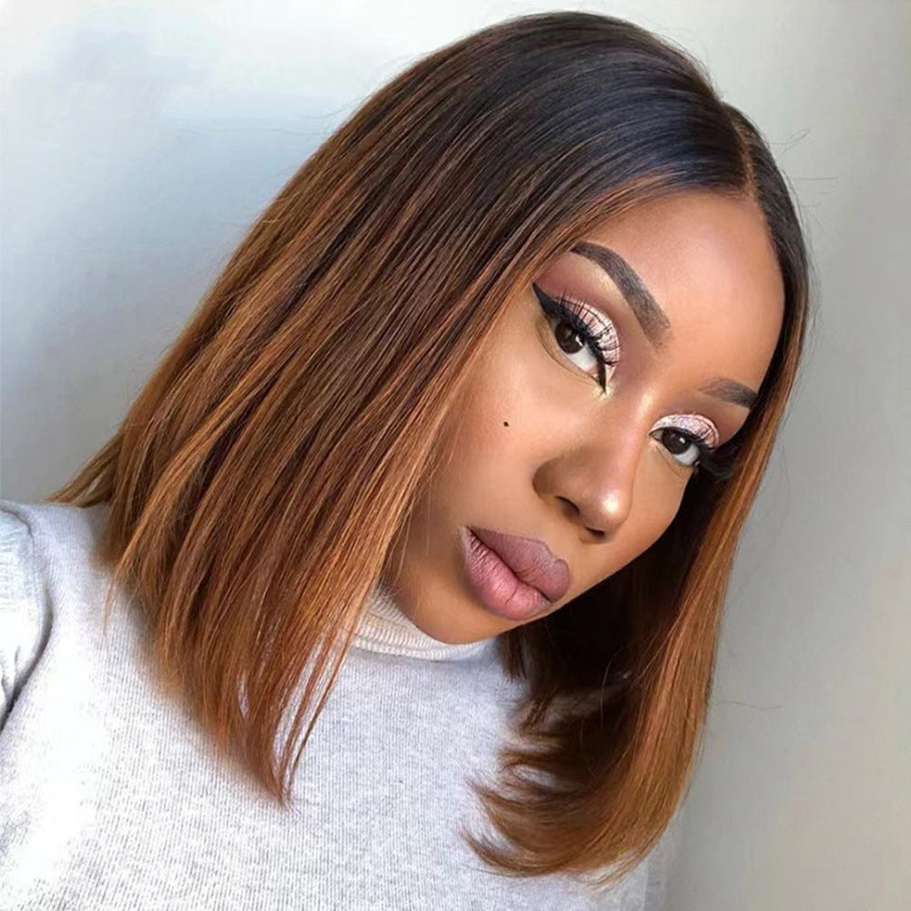 Bob Lace Front Wig | Natural African Style | Synthetic | Multiple Colors