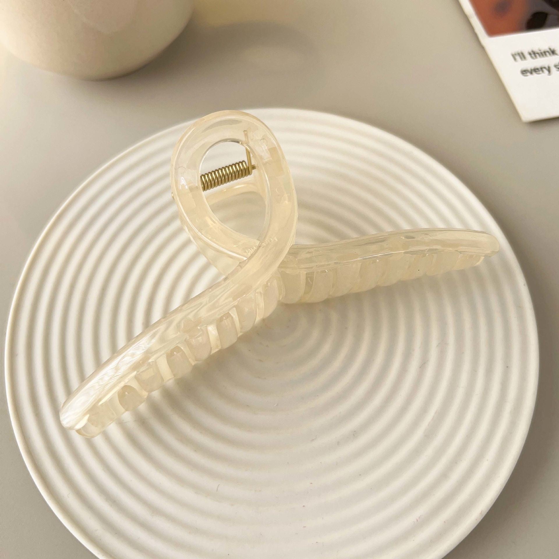 Shark Clip | High-End Women's Hair Coil Clip | Summer Updo Headdress