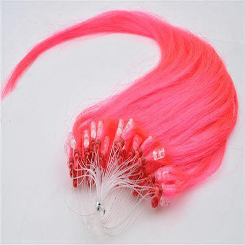 Colorful Microlinks Extensions - 50cm Invisible Wire Streaks