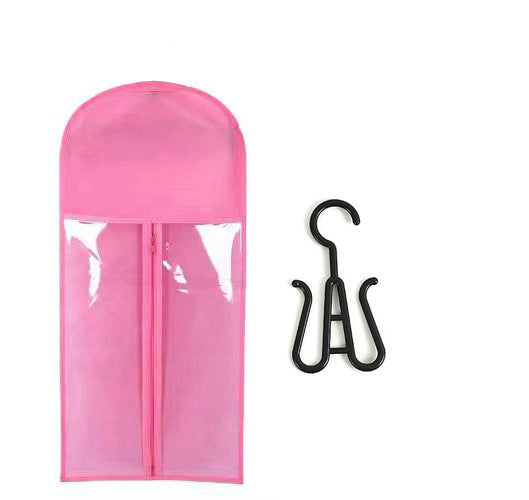 Hair Extension Storage Bag with Hook - Wig & Bundle Organizer