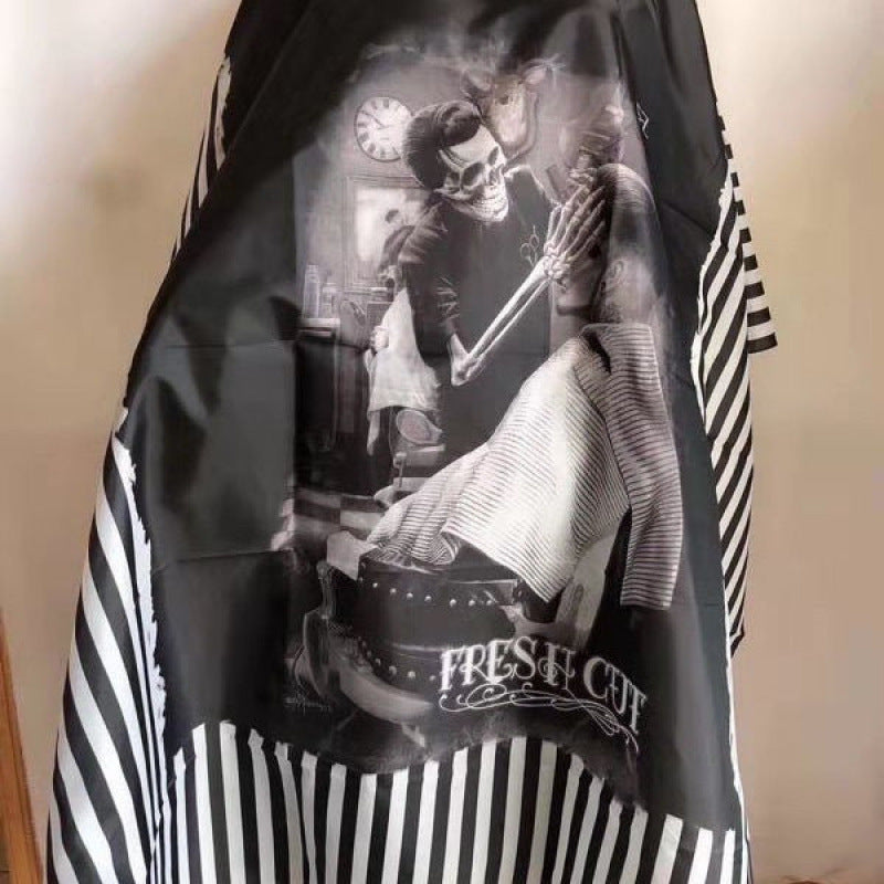 Extra Long Waterproof Hair Cutting Cape - Anti-Static Salon Cloth