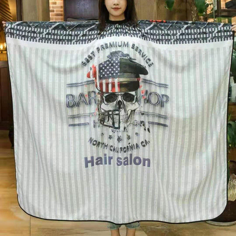 Extra Long Waterproof Hair Cutting Cape - Anti-Static Salon Cloth