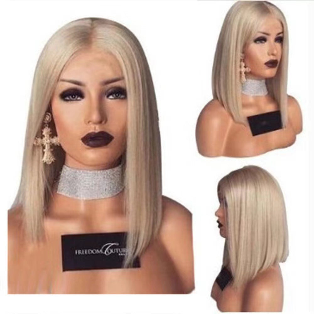 Bob Lace Front Wig | Natural African Style | Synthetic | Multiple Colors