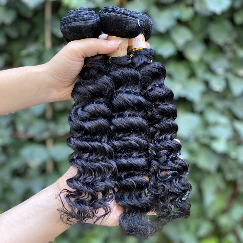 Brazilian Wavy Raw Hair Extension Bundles